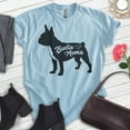 thumbnail image 2 of Bostie Mama T-shirt, Unisex Women's Shirt, Boston Terrier Owner, Best Dog Mom Gift, Heather Light Blue, 3X-Large, 2 of 6