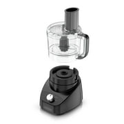 Black+Decker 3-in-1 Easy Assembly 8-Cup Food Processor, Black, FP4150B