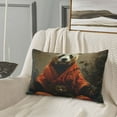 thumbnail image 5 of Lsque Jungle Meditating Panda Pattern Pillow Case – Soft & Cozy Throw Pillow Cover, Hypoallergenic Cushion Case for Sleeping Women with Envelope Closure-20"x30", 5 of 6