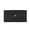 Black, variant on women's solid color pebbled PU leather envelope style long wallet, wallet card holder all in one multi-functional handheld money