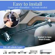 QuicStick Portable Car Hand Controls for Disabled Drivers, Handicap Driver Hand Control, Hand Controlled Car, Portable Hand Controls for Vehicles For Temporary or Permanent Disability