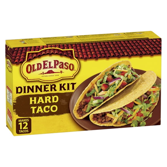 Ensemble à tacos rigides d'Old El Paso 250 g