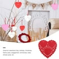 thumbnail image 2 of 300 Sheets Mini Heart Doilies Paper Placemat Decorative Coaster Cake Paper Mat, 2 of 9