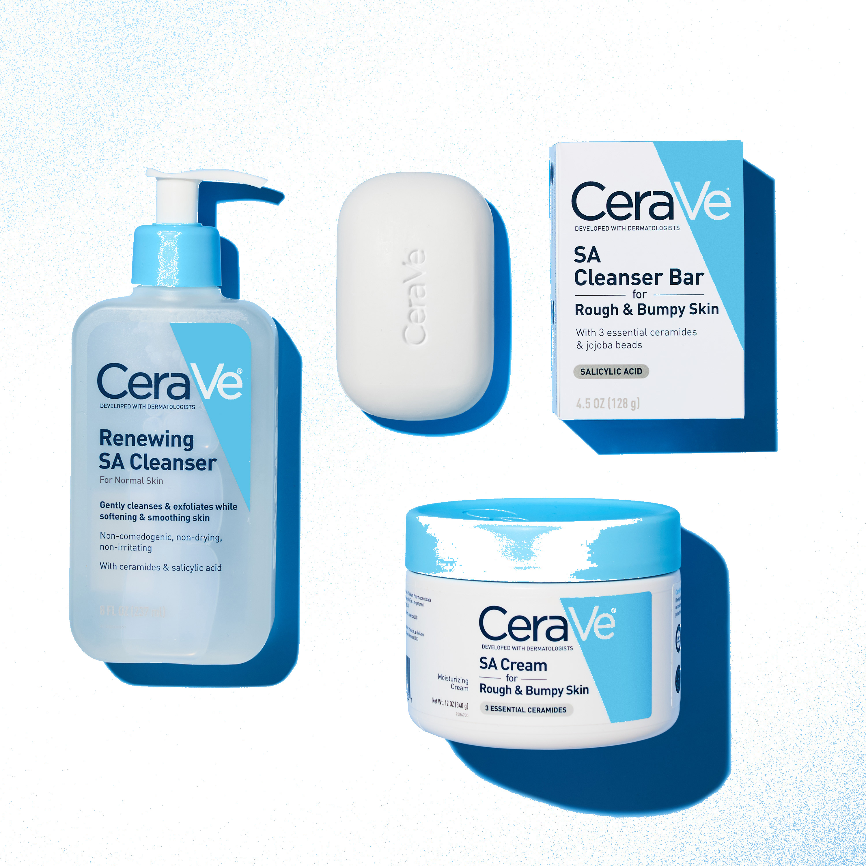 CeraVe SA Cleanser Bar for Rough & Bumpy Skin, 3-pack photo 5
