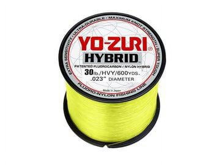 Yo-Zuri Hybrid 40 Lb. 600 Yards HI VIS Yellow Fishing Line 