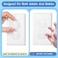 thumbnail image 6 of 200 Pcs Outlet Covers Child Proof Electrical Socket Protectors Baby Proofing Plug for Home and Office Bulk, 6 of 7