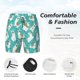 thumbnail image 3 of Fotbe Cartoon Llamas Traje de Baño para Hombre – Shorts de Natación de Secado Rápido con Forro y Bolsillos-X-Large, 3 of 6