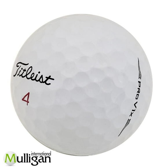 Mulligan - 48 Titleist Pro V1x 2020 5A Recycled Used Golf Balls, White