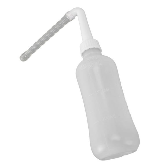 Neti Pot Sinus Rinse Bottle, Silicone ABS Manual Nose Wash Cleaner, Nasal Irrigation Bottle for Adults Kids, Large Capacity Sinus Rinse Nasal Wash, Standardized Nasal Cleaning