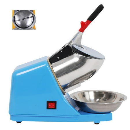 

Electric Ice Crusher Commercial Snow Cone Granulator with Free Tray Home Ice Drink Smoothie Maker