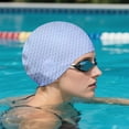 thumbnail image 6 of High Elasticity Silicone Swimming Caps for Men and Women Comfortable and Flexible Design for All Hair Types Swim Gear, 6 of 6