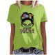 thumbnail image 1 of Elegante blusa de manga corta con cuello redondo y manga abullonada para mujer OAVQHLG3B Store  lin121212, 1 of 3