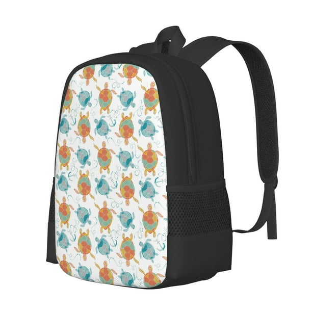 Fotbe Sea Turtle Mochila para Hombre y Mujer - Tela Oxford 600D Resistente - Mochila Impermeable de Gran Capacidad para Escuela, Viajes y Senderismo