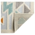 thumbnail image 7 of Unique Loom Aruba Outdoor Collection Area Rug - Bubali (9' x 12' Rectangle Gray/Ivory), 7 of 7