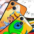 thumbnail image 5 of Case For Apple iPhone 14 15 13 11 12 Pro 7 XR X XS Max 8 Plus SE 2022 14Pro Black Soft Phone Funda Gbrawl Boys Stars, 5 of 5