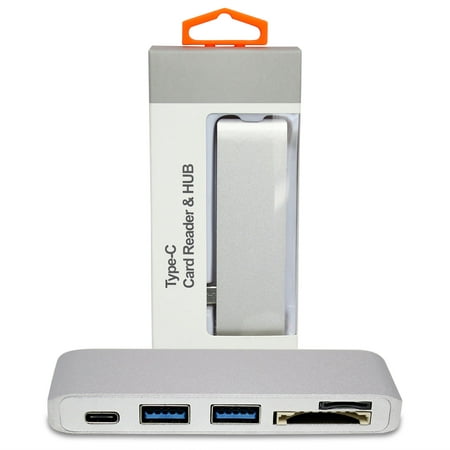 USB 3.0 TYPE-C HUB (Silver)