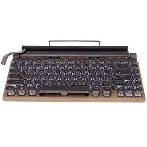 Clavier d'ordinateur, design unique réglable Support de luminosité sans fil Clacher mécanique pour la maison pour l'école pour le bureau