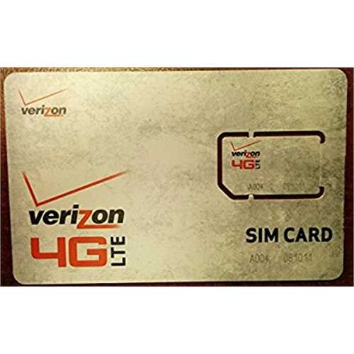 Verizon 4G LTE 2FF Sim Card, Bulk