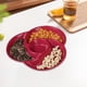 thumbnail image 4 of Ganfancp Four Grids Platter Fruit Plated Living Room Creatived Grids Platos de Plástico para Frutas Té de La Tarde Snacks Nutsed Melon Pips Plato de Postre Artículos En Liquidación 1X Plato, 4 of 6