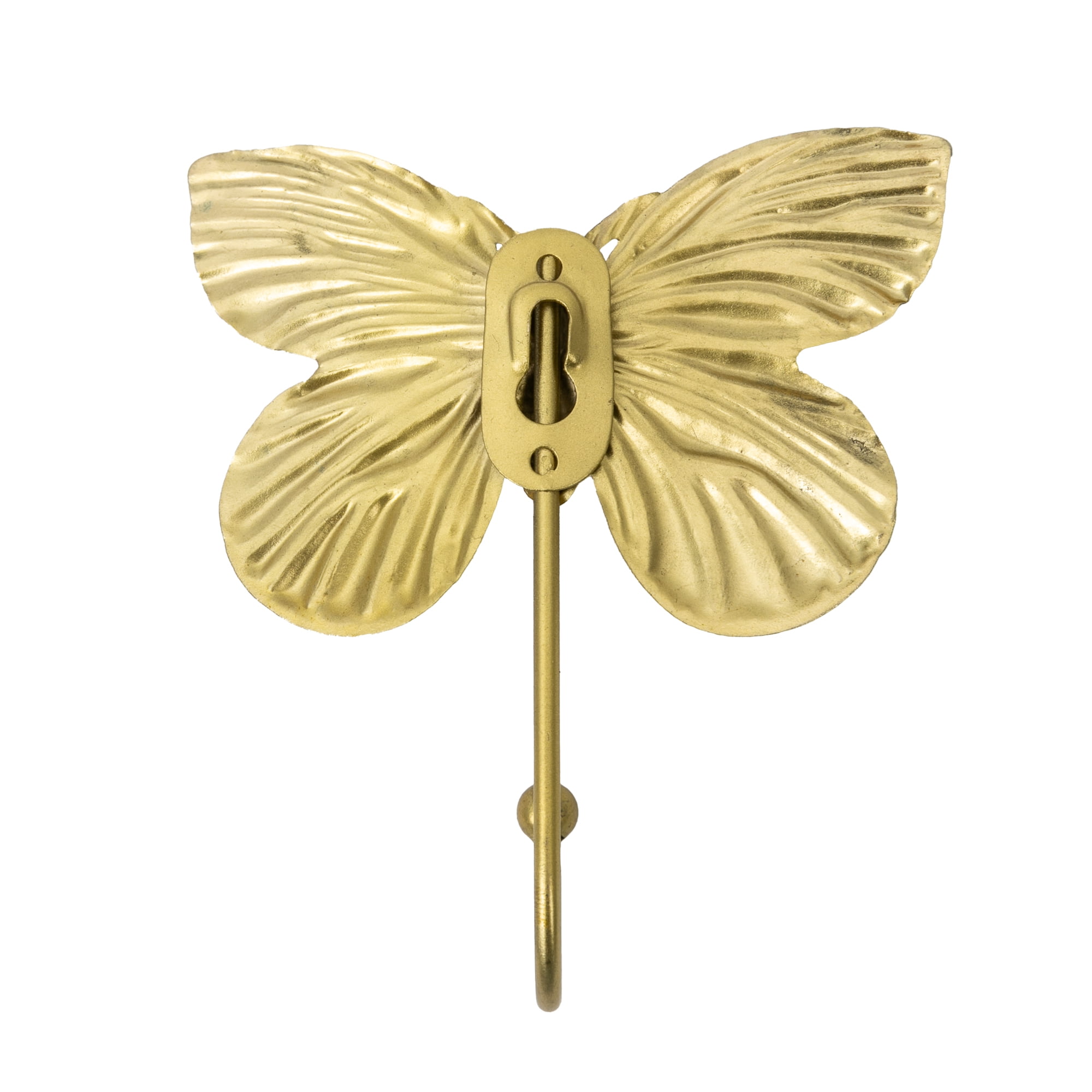 Mainstays Gold Butterfly Decorative Wall Hook