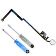 thumbnail image 2 of Botón Inicio MMOBIEL Compatible con iPad 6/iPad 5 - Conector de Cable Flexible - Repuesto - Destornilladores Incl. - Blanco, 2 of 2