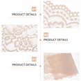 thumbnail image 2 of MasteelfCA 1 Roll 15CM Wide Lace Fabric Sewing Lace Ribbon Trim Elastic Stretchy Lace, 2 of 6