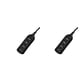 thumbnail image 1 of Bearachild USB Hub Cable Splitter Adaptador de expansión Ratón Accesorios de oficina Suministros para el hogar Conectores para portátiles Negro Negro Sin interruptor/4 puertos 2piezas, 1 of 6
