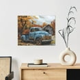 thumbnail image 6 of Lsque Rustic Vintage Truck Autumn Print Wall Art – Decorative Picture for Living Room, Bedroom, and Office (Horizontal), 6 of 6