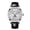 silver grey black, variant on Men Calendar Moon Phase Vintage Multifunctional Wristwatch Analog Automatic Self-Winding Mechanical Wrist Watch Steel or Leather Band Sapphire Waterproof Business Clock