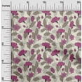 thumbnail image 2 of oneOone Velvet Pink Fabric Floral Retro Craft Projects Decor Fabric Printed By The Yard 58 Inch Wide, 2 of 5
