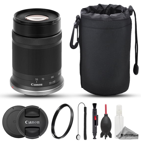 Canon RF-S 55-210mm f/5-7.1 IS STM Lens - 7pc Care Kit (International Version)
