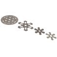 thumbnail image 1 of Valve Plate Sealing Gasket, Metal Set Of 4 Wear Resistance AC Compressor Valve Plate  Sealing  for SD 6V12, 1 of 7