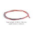 thumbnail image 2 of TABLZONE 6Pcs Metal Folk Guitar Strings Set Replacement for Acoustic Guitar Clear Comfortable Sound, 2 of 8