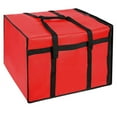 thumbnail image 5 of Insulated Pizza Delivery Bag for Hot Items - Large Capacity Black and Red, 5 of 7