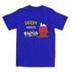 thumbnail image 1 of Camiseta de dibujos animados de Snoopy Dog Peanuts Anime para hombres y mujeres, camiseta novedosa de algodón puro Charlie Brown, ropa de manga corta, 1 of 5