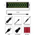thumbnail image 4 of Programmable LED Sign High Bright Scrolling Signs USB 5V LED  Panel  APP Control DIY Text Patterns Digital Sign for  Window 15x4", 4 of 6