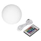 thumbnail image 1 of Luz de bola LED recargable 24 teclas RGBW 16 colores 4 modos Luz de paisaje para piscina patio, 1 of 8