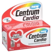 Centrum Cardio Adult (60 Count) Multivitamin / Multimineral Supplement Tablets