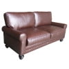 thumbnail image 5 of Serta Copenhagen 73" Rolled Arm Sofa with Removable Covers Chestnut Brown, 5 of 5