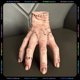 thumbnail image 2 of Figura de Anime de resina de Wednesday Thing Hand de Addams, estatua de PVC, modelo de muñeca coleccionable, decoración de habitación, juguete de regalo, 2 of 4