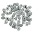 thumbnail image 1 of 60Pcs Remache Clip Plástico Gris de 6mm Agujero para Panel de Puerta Tapizado de Coche Unique Bargains Remache de plástico, 1 of 2