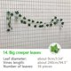 thumbnail image 1 of Guirnalda de hojas de hiedra colgante Artificial de seda verde de 240cm, hojas de vid de plantas, 1 Uds., decoración de baño para el hogar, decoración de fiesta de jardín Deng Xun unisex, 1 of 2