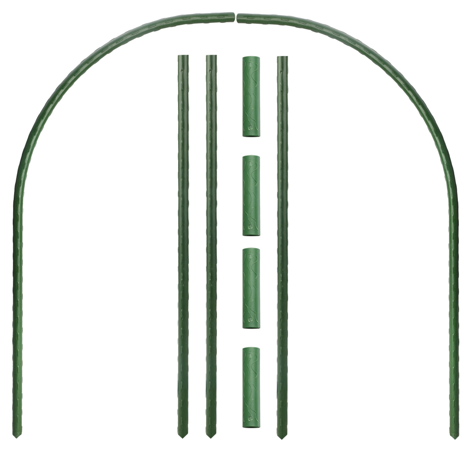 Gogosir House Greenhouse Frame Garden Hoops Portable Sturdy Raised Beds Netting 11 Mm Durable For Plants Row Cover