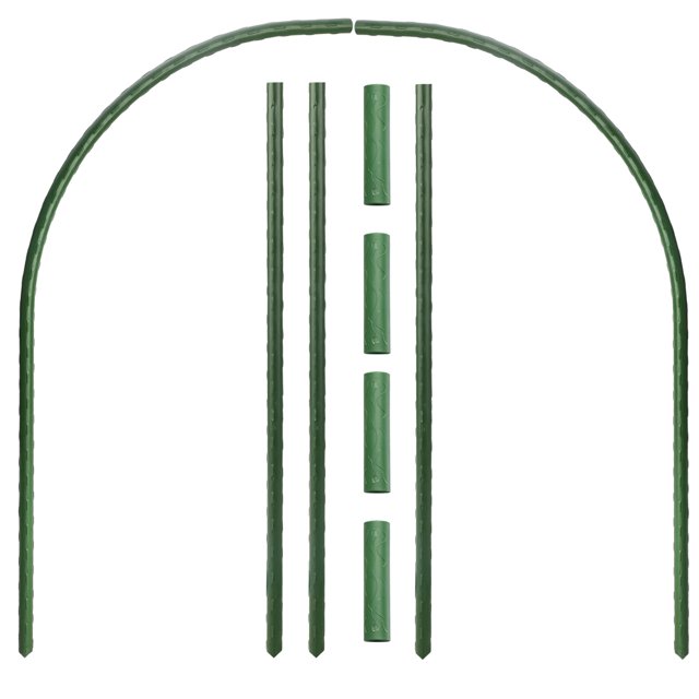 A Set Contains: 2 Half-bent Pipes + 3 40cm Straight Pipes + 4 Connecting Pipes Specifications: Height 88cm And Width 92cm After Assembly - Packing Size: 55x22x2cm Split U-shaped
