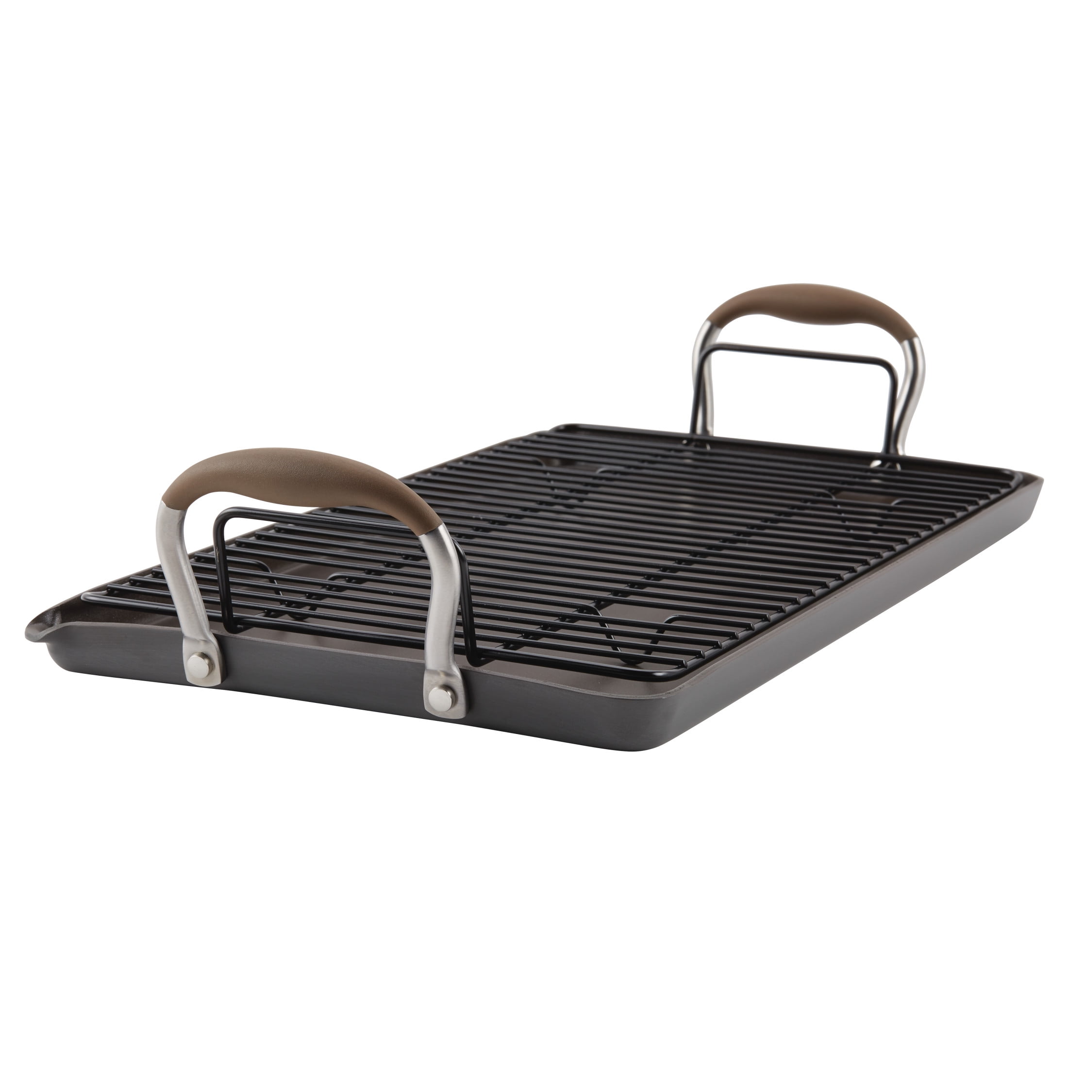 10 x 18 Double Burner Griddle with Multi-Purpose Rack