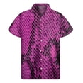 thumbnail image 4 of Camisas hawaianas con estampado 3D de piel de serpiente y animales a la moda para hombre, camisas con solapa y botones multicolor, blusas holgadas de manga corta para la calle, 4 of 5