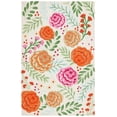 thumbnail image 2 of Safavieh Easy Care Akilah Floral Area Rug, Ivory/Green, 3' x 5', 2 of 6