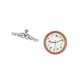thumbnail image 5 of Decoración De Pared De Metal Con Placa De Desplazamiento, Decoración Floral, Reloj De Pared Con Pájaro Cantor, Reloj Colgante Para El Hogar, Cocina, Patio, Interior Y Exterior, Porche., 5 of 8