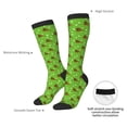 thumbnail image 4 of Naloa dogs on a green background Knee Socks, High Socks Long Stretchy Sock Women Knee High Stocking, Long Socks for Women, 4 of 6