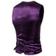 thumbnail image 4 of Chaleco de traje liso con cuello en V para hombre - Chaleco de boda ajustado - Chaleco formal de poliéster para negocios, tallas M-XXXXXXL, 4 of 8